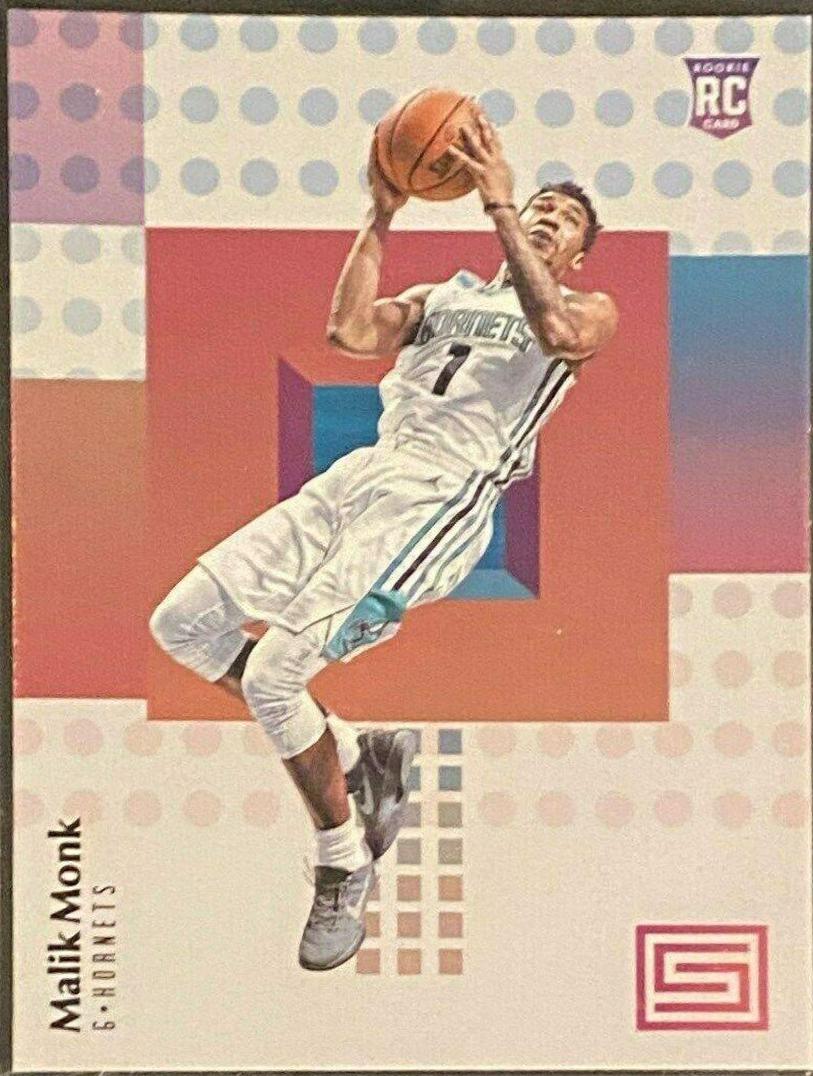 Malik Monk #102 Basketball Cards 2017 Panini Status