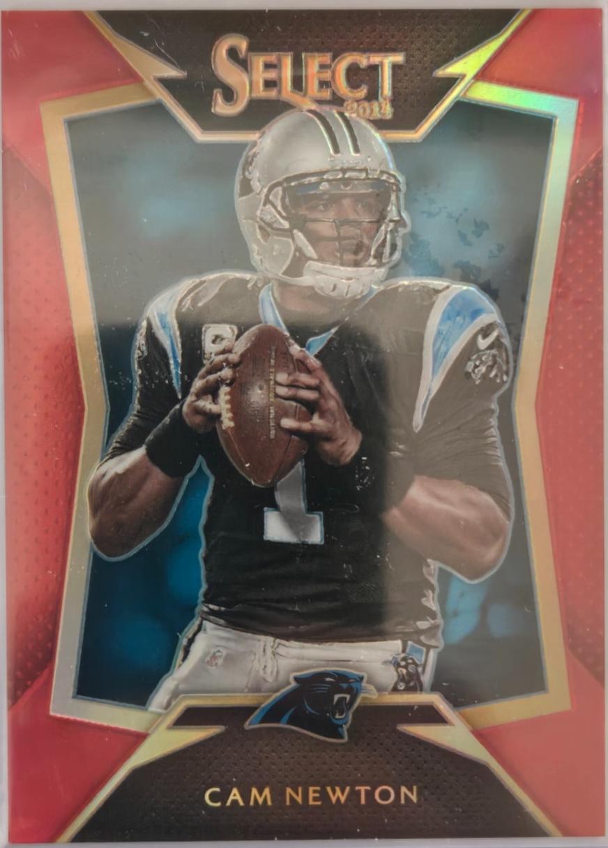 Cam Newton [Red Prizm] #42