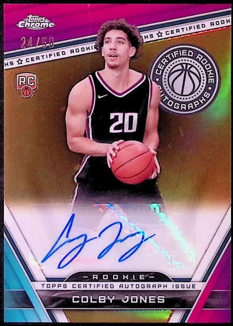Colby Jones [Gold Refractor] #CRA-CJ