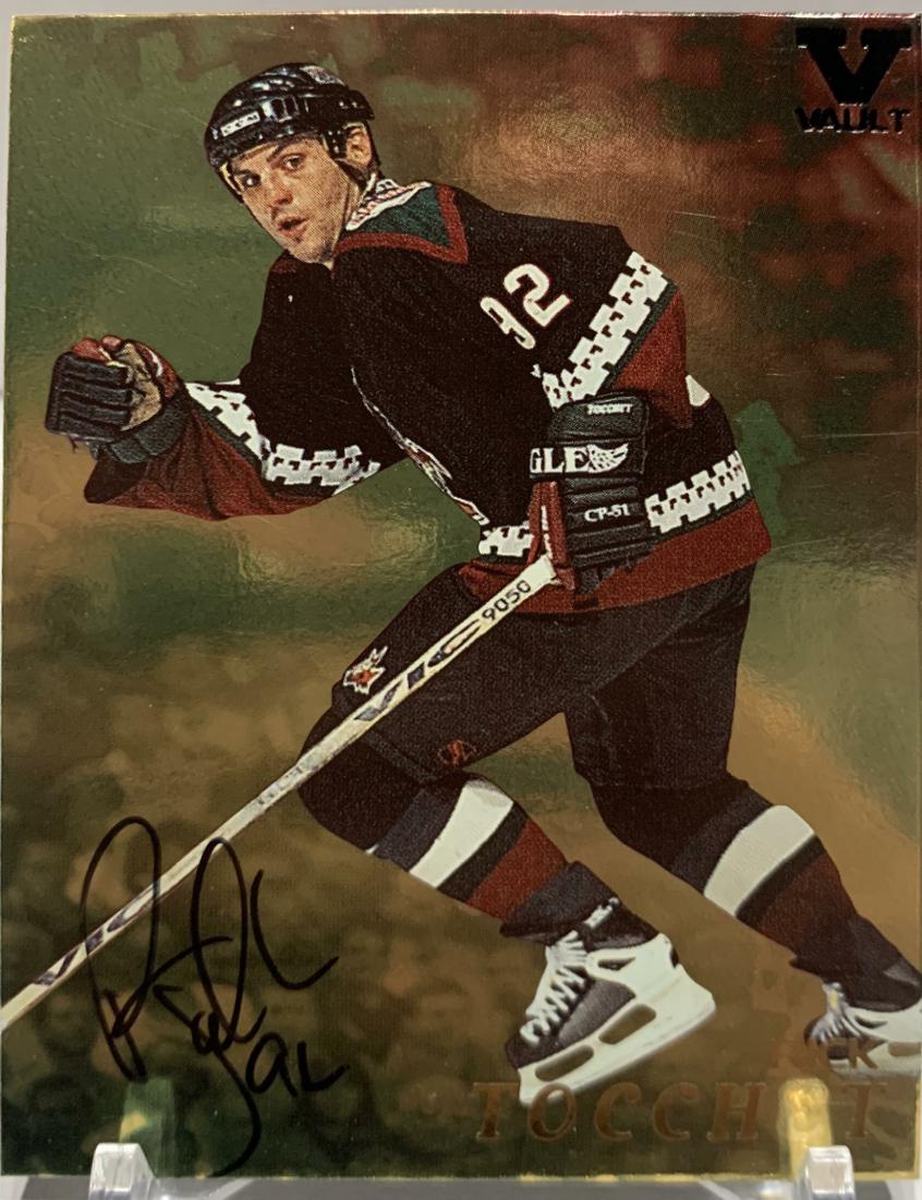Rick Tocchet [Gold Autograph] #105