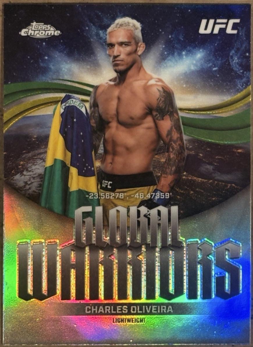 Charles Oliveira [Refractor] #GW-11 Prices | 2026 Topps Chrome UFC