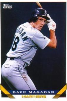 Dave Magadan #106T Baseball Cards 1993 Topps Traded