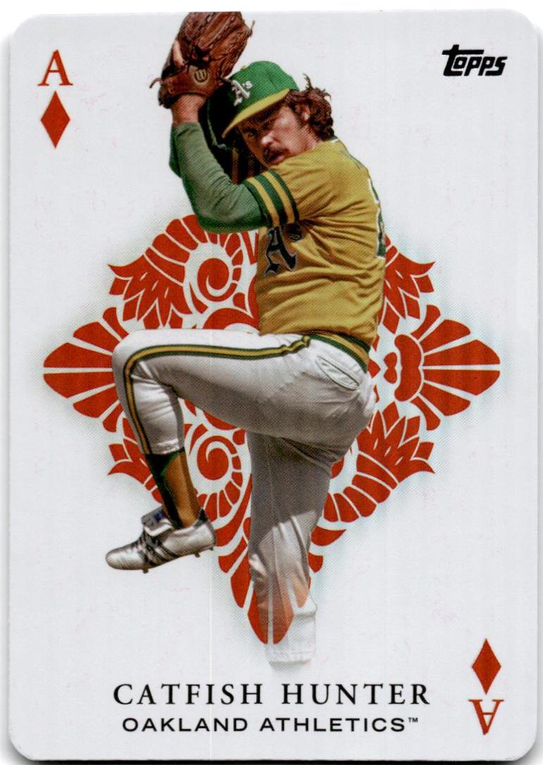 Catfish Hunter #AA-57 Baseball Cards 2023 Topps Update All Aces