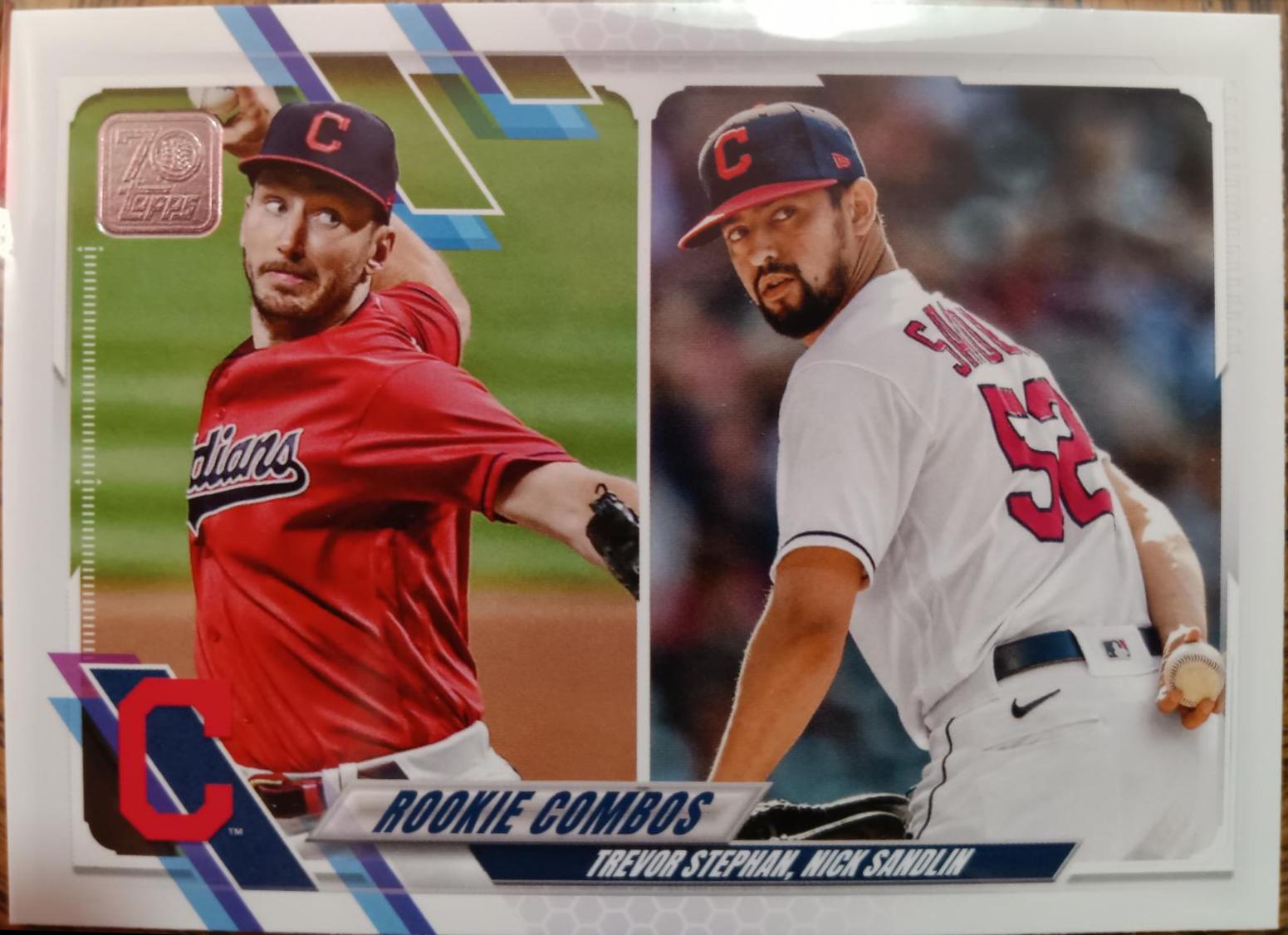 Nick Sandlin, Trevor Stephan #US121 Baseball Cards 2021 Topps Update