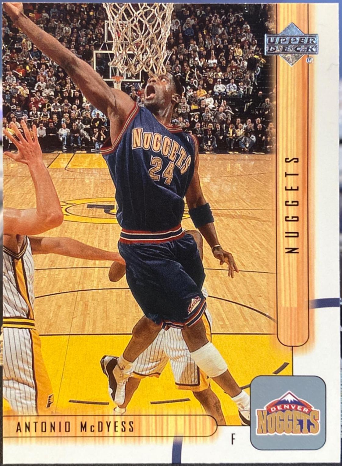 Antonio McDyess #38 Basketball Cards 2001 Upper Deck