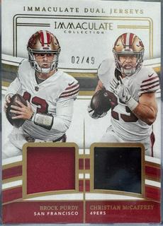 Brock Purdy / Christian McCaffrey