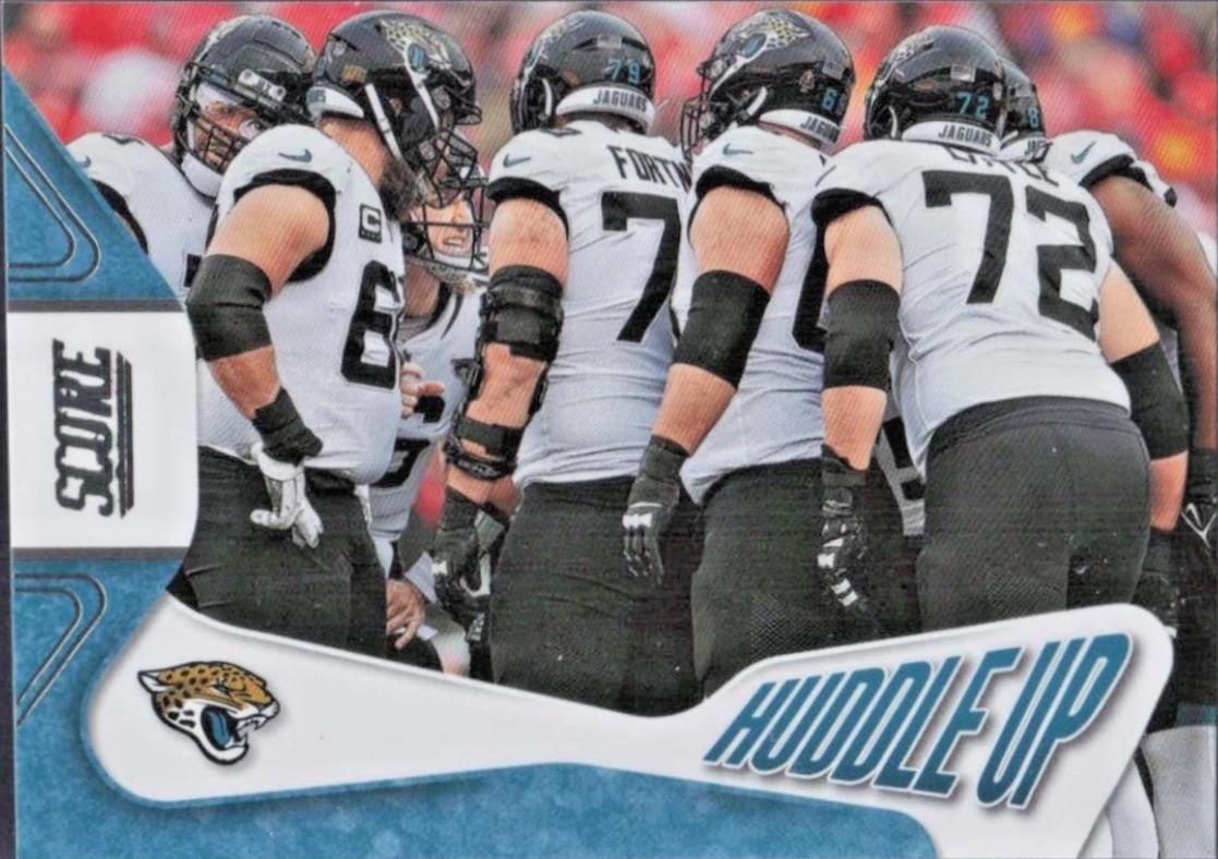 Jacksonville Jaguars #HU-JAX 2022 Panini Score Huddle Up Football