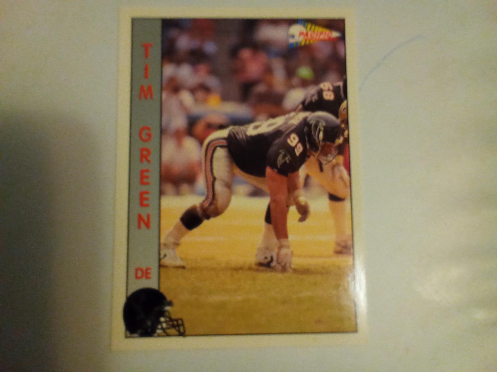 Tim Green #12 Football Cards 1992 Pacific