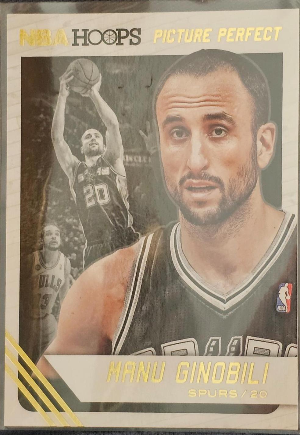 Manu Ginobili #9 Basketball Cards 2014 Panini Hoops Picture Perfect