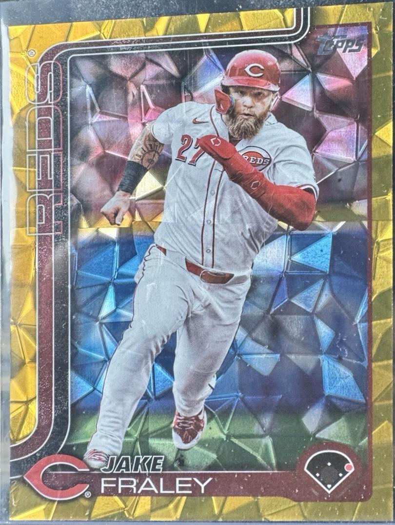 Jake Fraley [Gold Diamante Foil] #675
