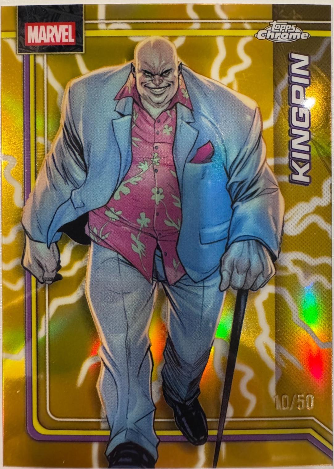 Kingpin [Gold Refractor] #65 Prices | Marvel 2026 Topps Chrome