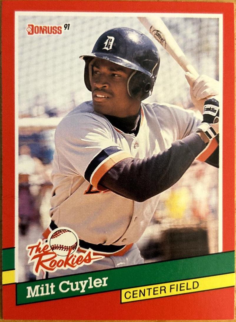 Milt Cuyler #6 Baseball Cards 1991 Donruss Rookies