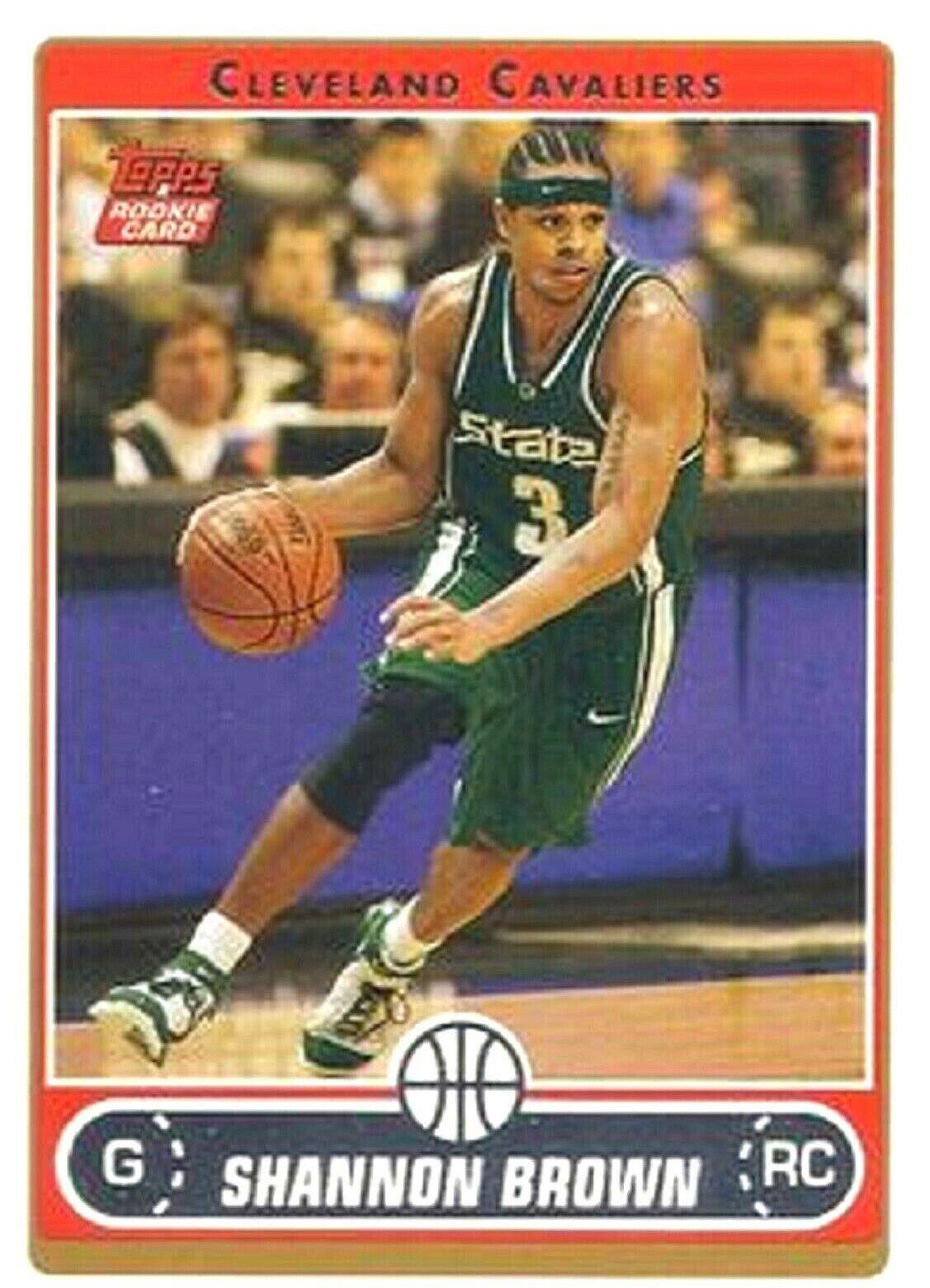 Shannon Brown #265 Basketball Cards 2006 Topps