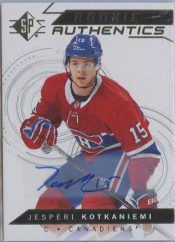 Jesperi Kotkaniemi [Gold Rookie Authentics Signature] #130