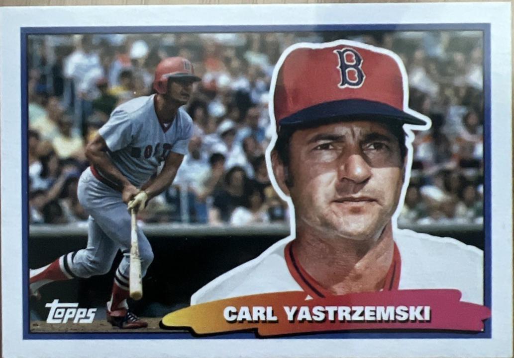 Carl Yastrzemski #88BM-31 Baseball Cards 2022 Topps Archives 1988 Big Minis