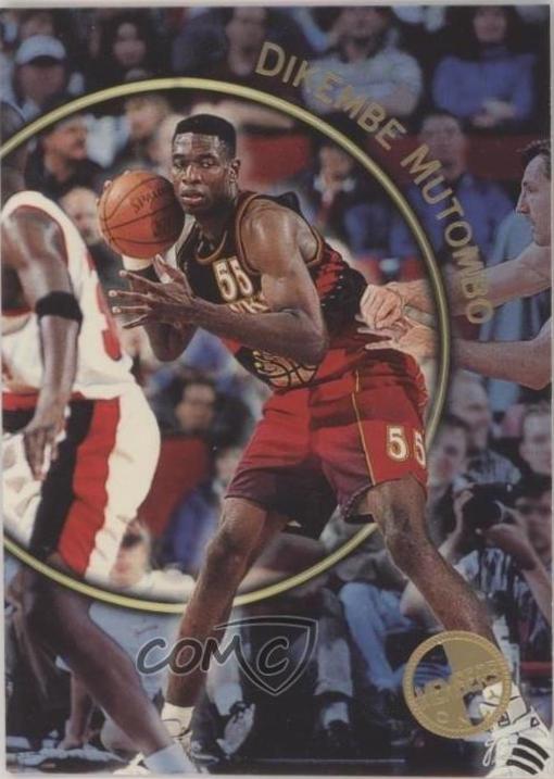 Dikembe Mutombo #2 Basketball Cards 1996 Stadium Club Members Only 55