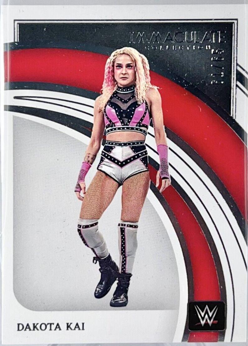 Dakota Kai #2 Wrestling Cards 2022 Panini Immaculate WWE