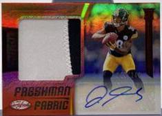 Jaylen Samuels [Freshman Fabric Mirror Red Signature] #233