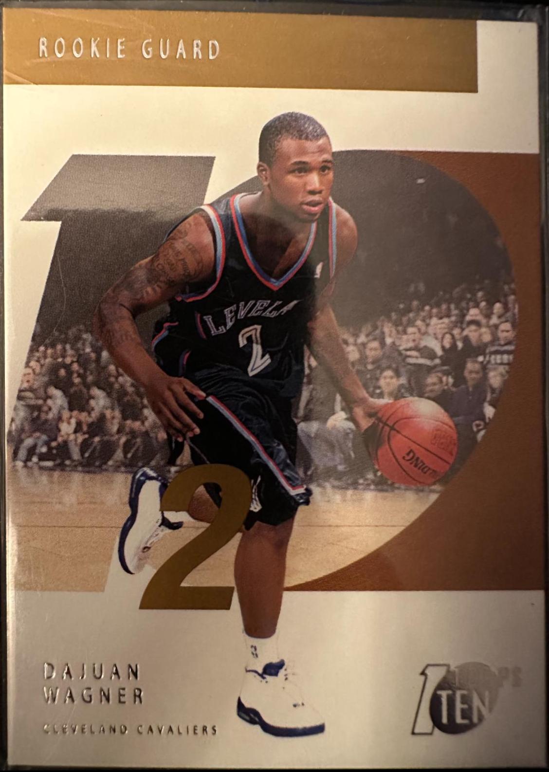 Dajuan Wagner #122 Basketball Cards 2002 Topps Ten