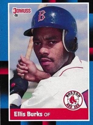 Ellis Burks #174 Baseball Cards 1988 Donruss