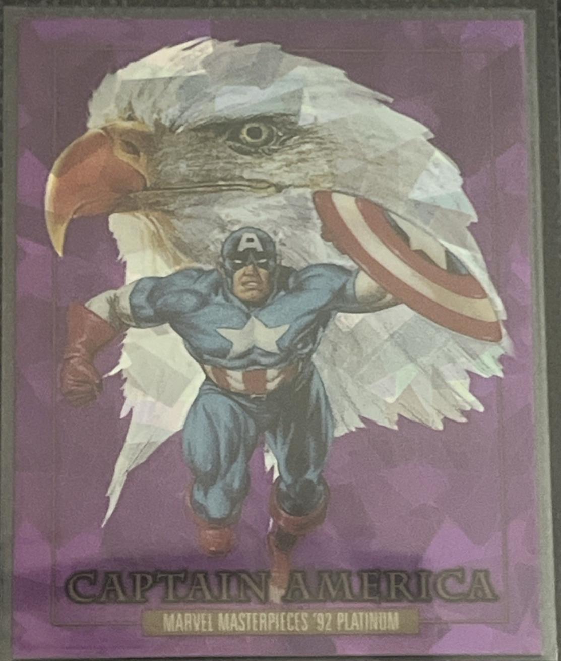 Captain America Purple Crystals