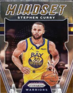 Stephen Curry #9 Basketball Cards 2021 Panini Prizm Mindset