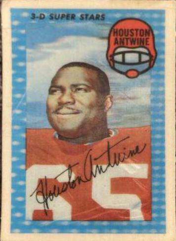 Houston Antwine #4 Football Cards 1971 Kellogg's