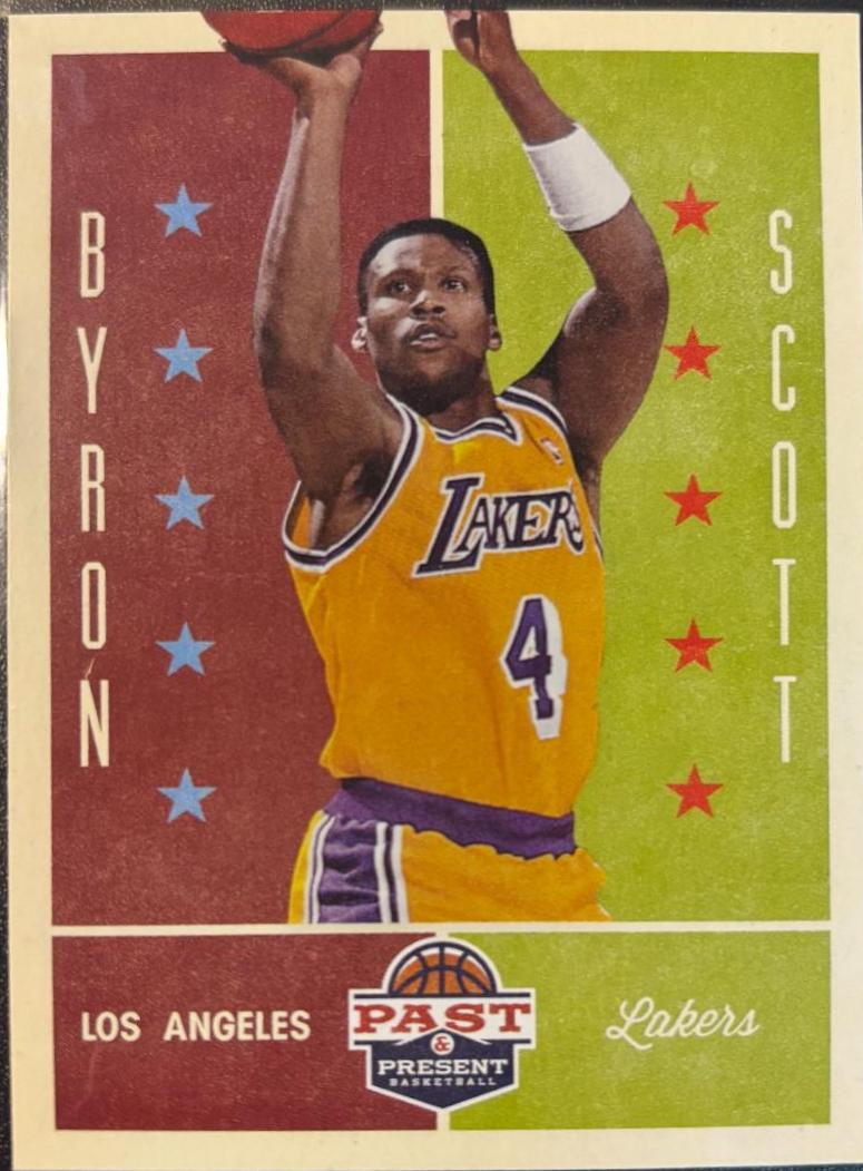 Byron Scott #87 Basketball Cards 2012 Panini Past & Present