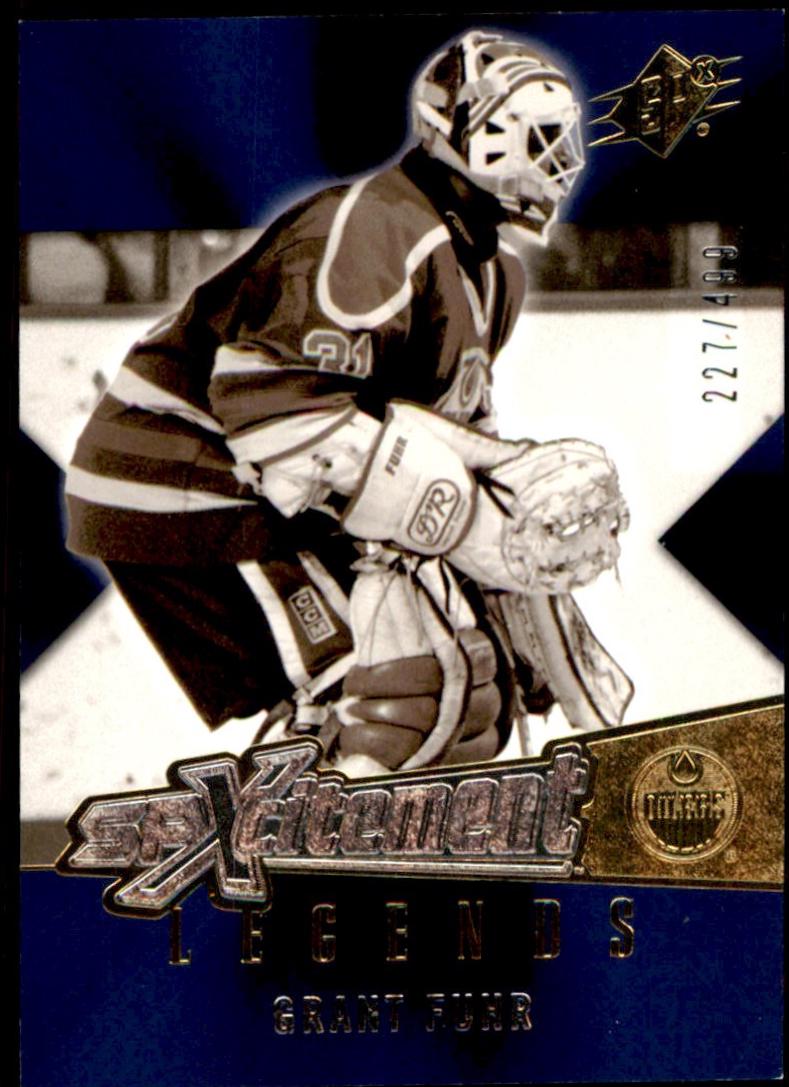 Grant Fuhr #XL-GF Hockey Cards 2005 SPx Xcitement Legends