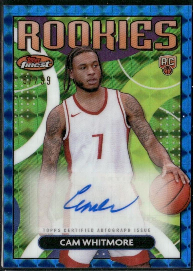 Cam Whitmore [Blue Geometric Refractor] #RFA-CW