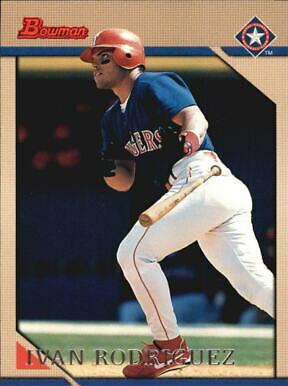 Ivan Rodriguez #3 Baseball Cards 1996 Bowman