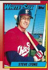 Steve Lyons #751 Baseball Cards 1990 Topps Prices
