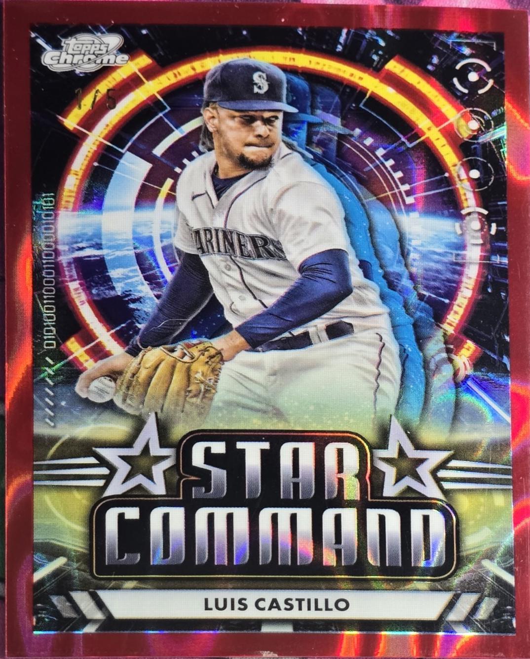 Luis Castillo [Red Flare Refractor] #SC-22
