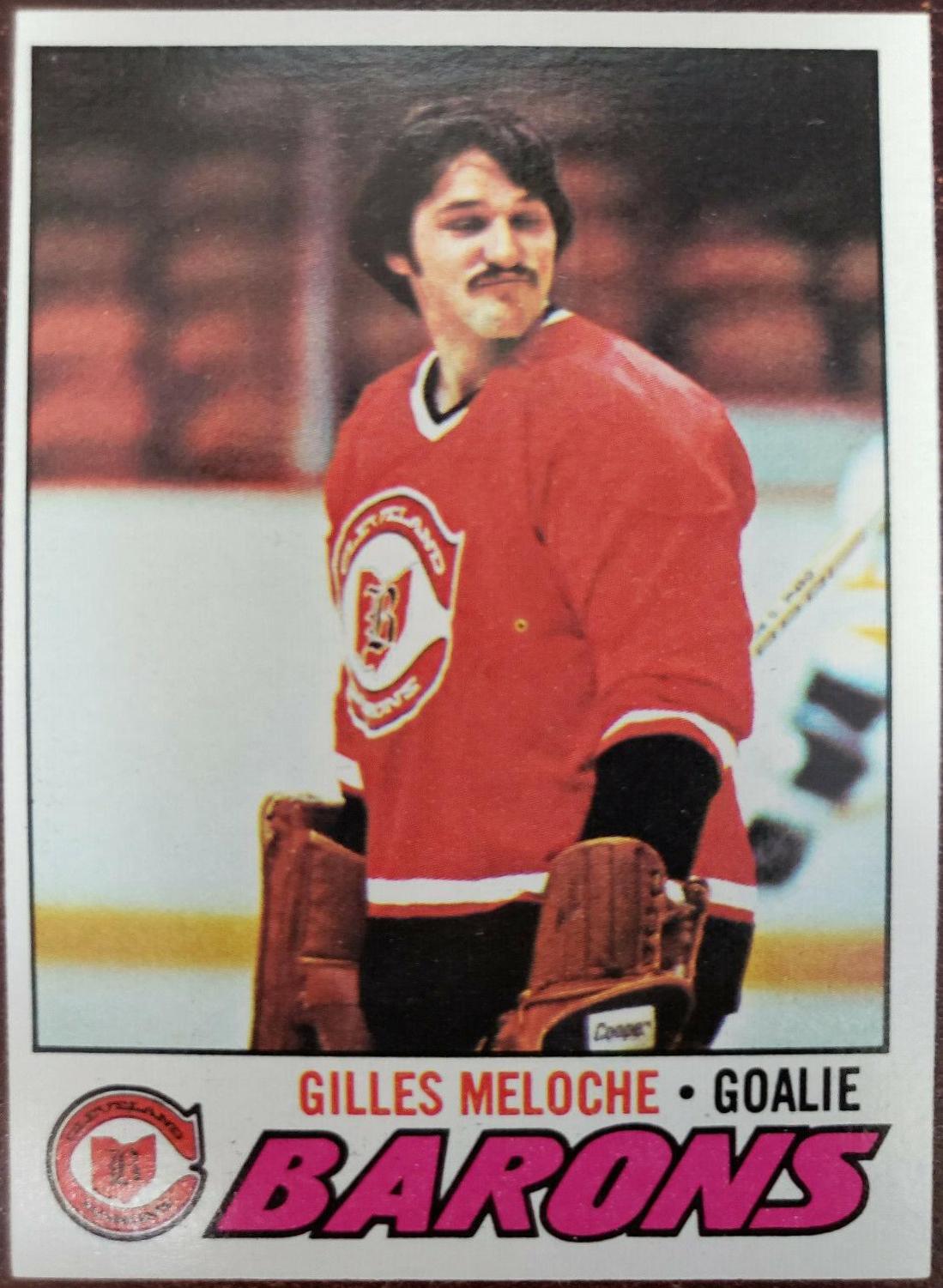 Gilles Meloche #109 Hockey Cards 1977 Topps