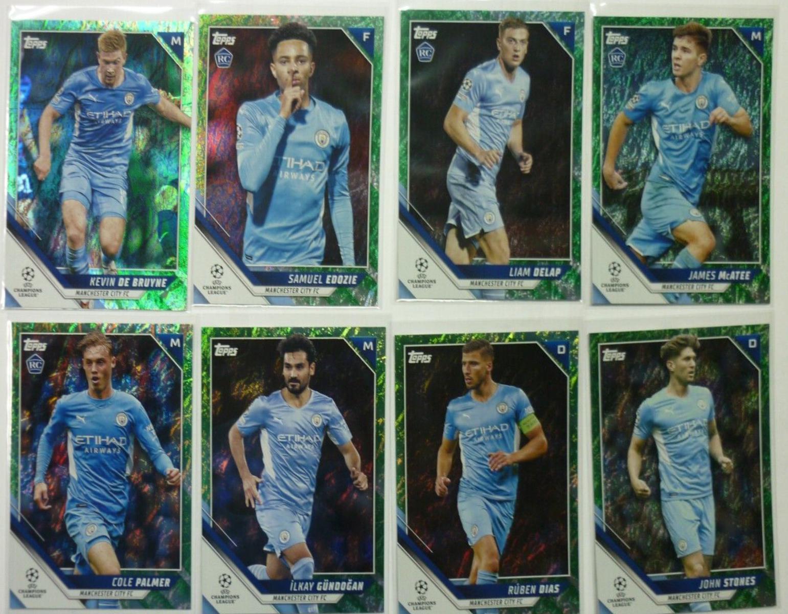 Kevin De Bruyne #73 Soccer Cards 2021 Topps UEFA Champions League Jade