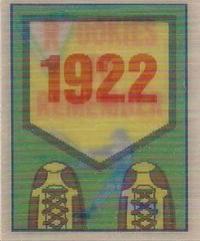 Goose Goslin #3 1989 Score Rookies To Remember Baseball