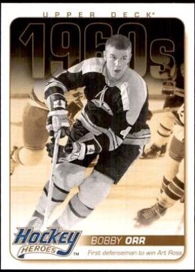 Bobby Orr #HH17 Hockey Cards 2011 Upper Deck Hockey Heroes