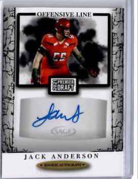 Jack Anderson #A172 2021 Sage Premier Draft Autographs Football