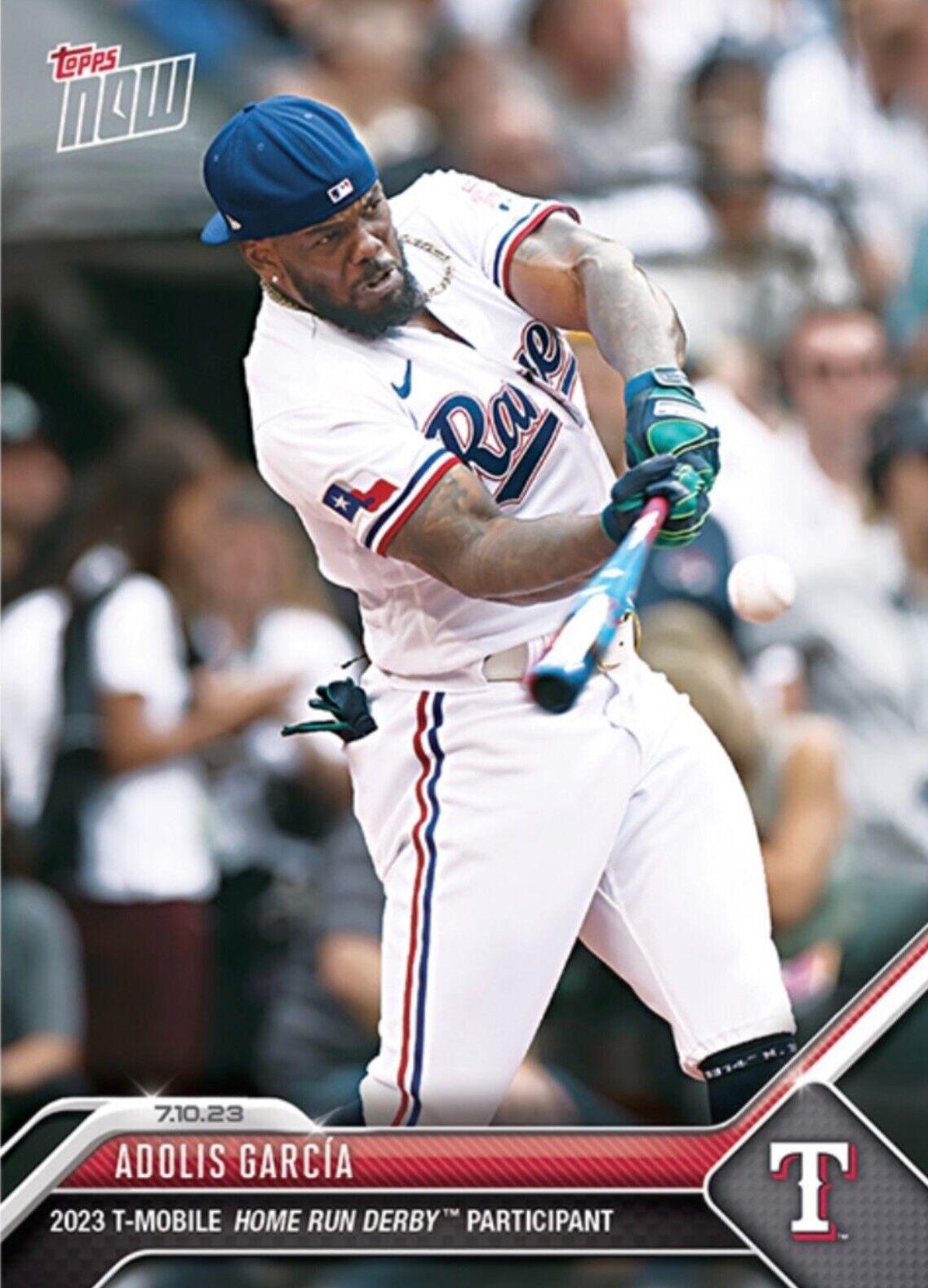 Adolis Garcia #550 2023 Topps Now Baseball