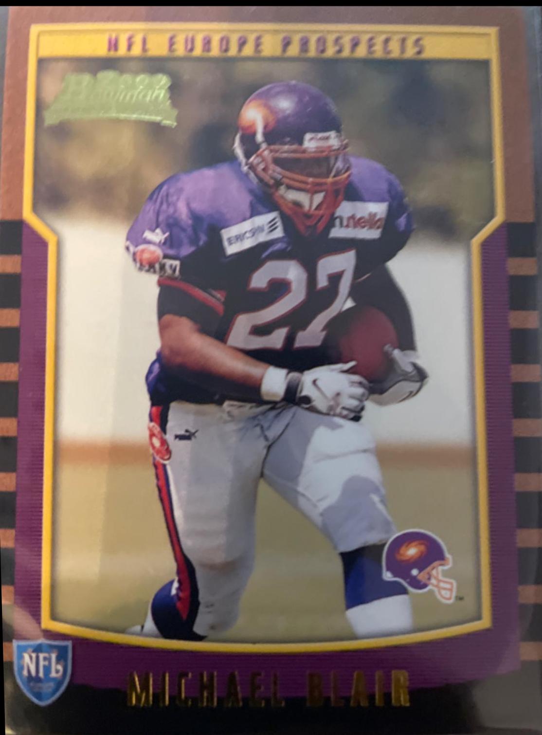 Michael Blair #163 Football Cards 2000 Bowman