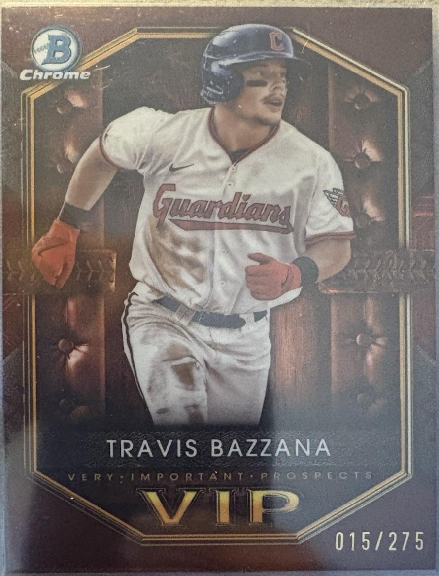 Travis Bazzana [Burgundy Refractor] #VIP-8