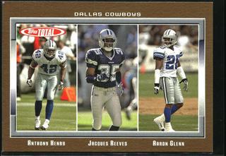 Aaron Glenn, Anthony Henry, Jacques Reeves