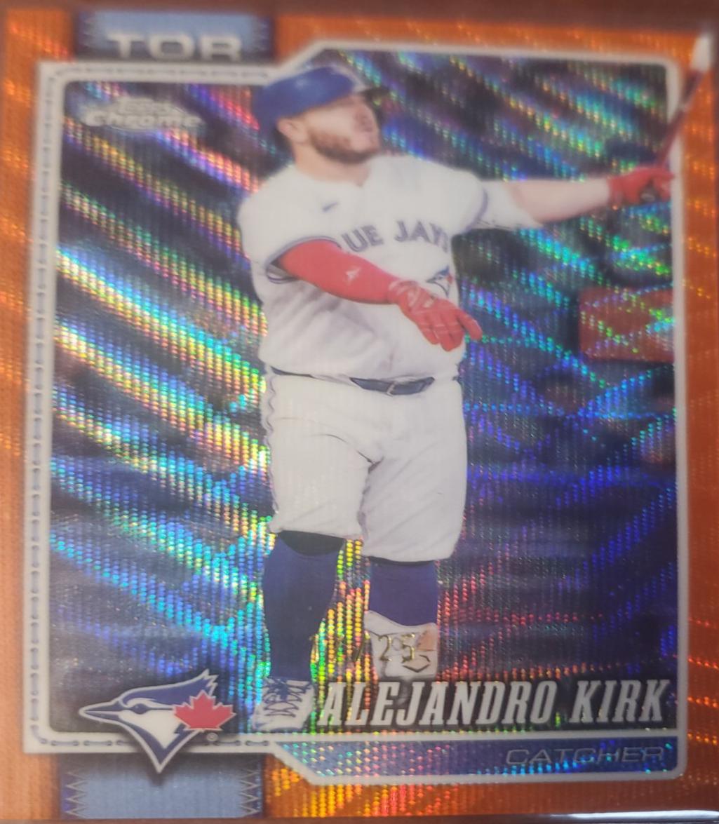 2026 Alejandro Kirk [Orange Wave Refractor] #105