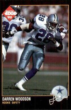 Darren Woodson #232 Football Cards 1992 Collector's Edge