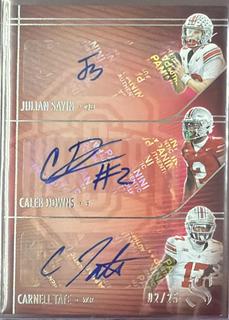 Caleb Downs / Carnell Tate / Julian Sayin