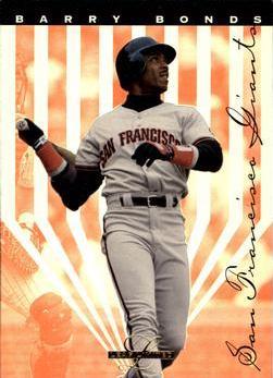 Barry Bonds #11 Baseball Cards 1995 Leaf Limited
