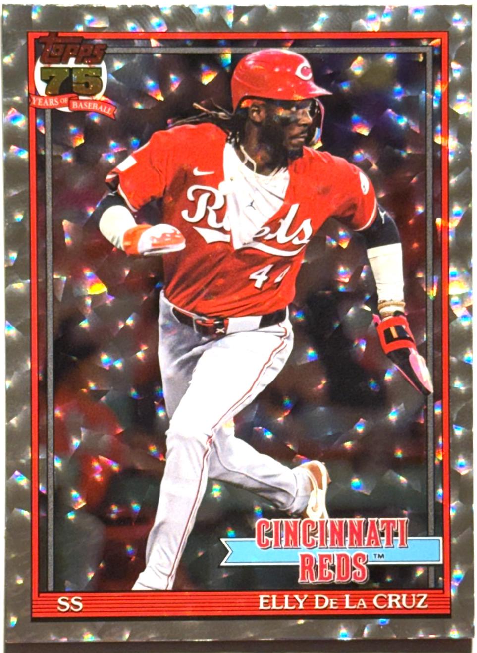 Elly De La Cruz #T91-22 2026 Topps Baseball 1991 Topps