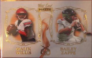 Malik Willis, Bailey Zappe