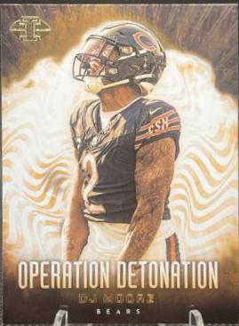 DJ Moore #4 Football Cards 2023 Panini Illusions Operation Detonation