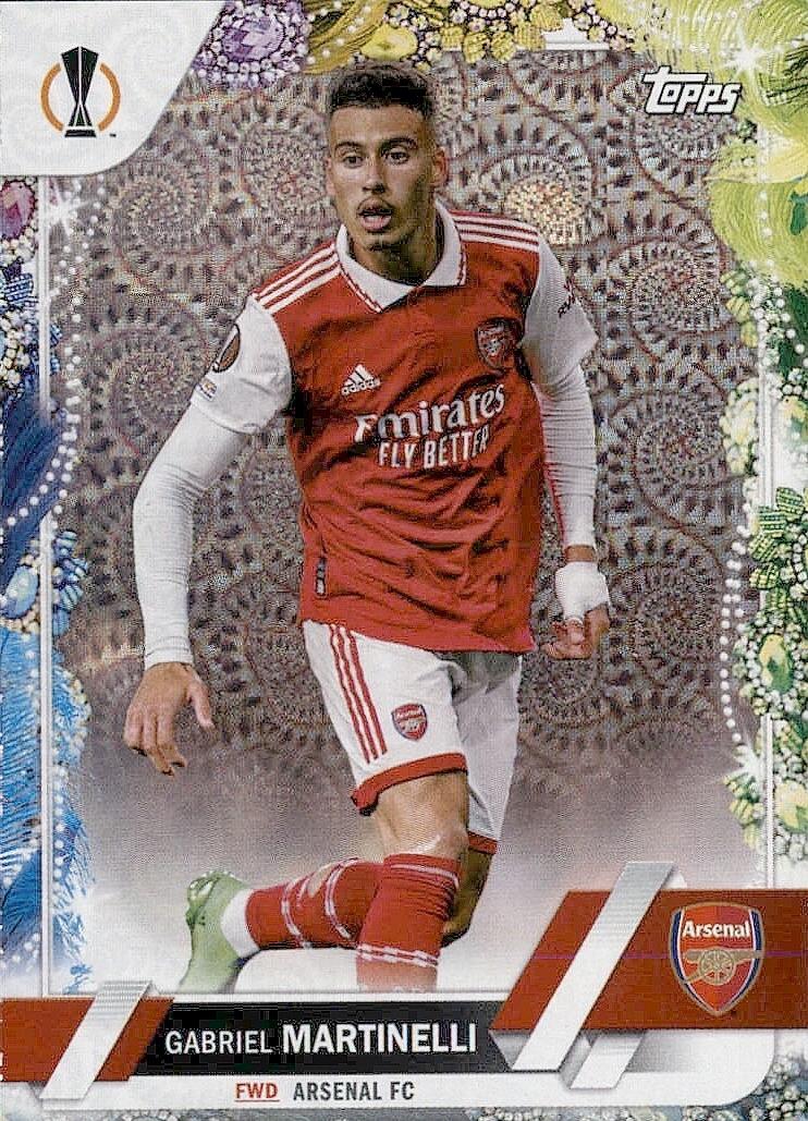 Gabriel Martinelli #23 2023 Topps UEFA Club